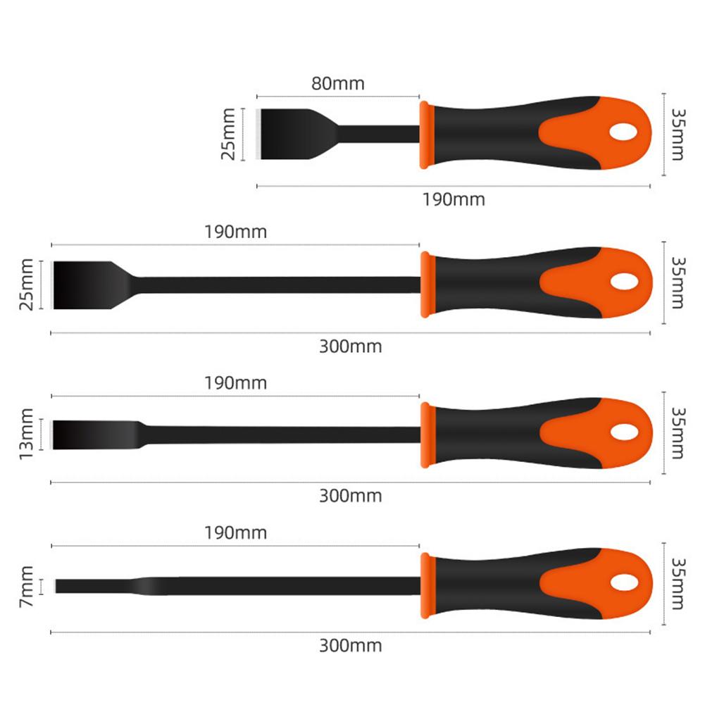 1/4 шт. Автомобильный скребок для прокладок с лезвием Сверхмощный Инструмент для удаления прокладок Инструменты для очистки цилиндров автомобиля