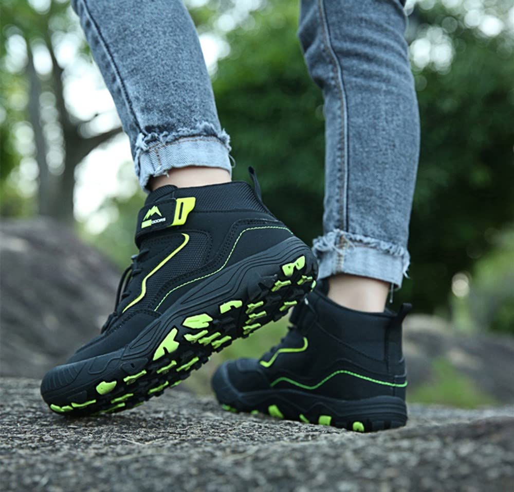 Yuanli Уличная обувь для мальчиков и треккинга, пешего туризма, для спортивных девочек, Обувь, Обувь, Детская обувь, Легкая, Дышащая, Нескользящая, Противоударная