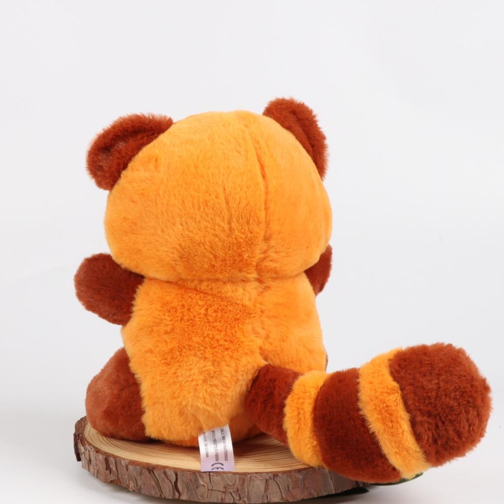 Енот плюшевый енот имитация милый мультяшный красный енот плюшевая игрушка кукла милая