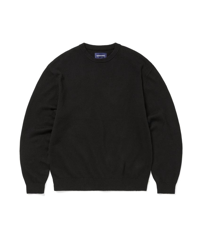 THISISNEVERTHAT Fortuna N-Logo Sweater Black