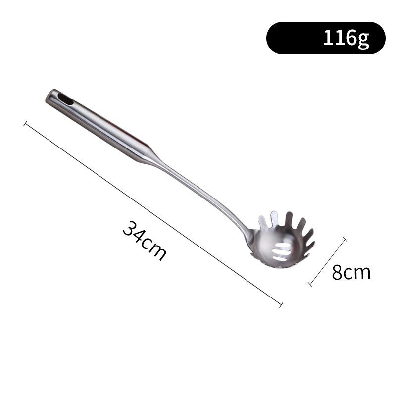 HANYANG кухонная утварь из нержавеющей стали с полой ручкой, утолщенная изоляционная ложка, бытовые кухонные принадлежности