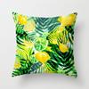 Home Decor Yellow Lemon Pattern Summer Cushion Cover Pillow Sofa Decorative