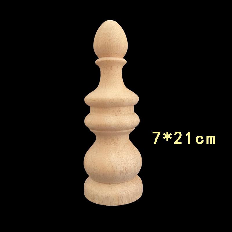 Европейская тумба из массива дерева - Декоративный резной деревянный шар для мебели и перил