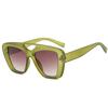  New Fashionable Square Sunglasses For Men And Women Irregular Sun Glasses Female Retro Unique Ocean Lens Big Eyewear
