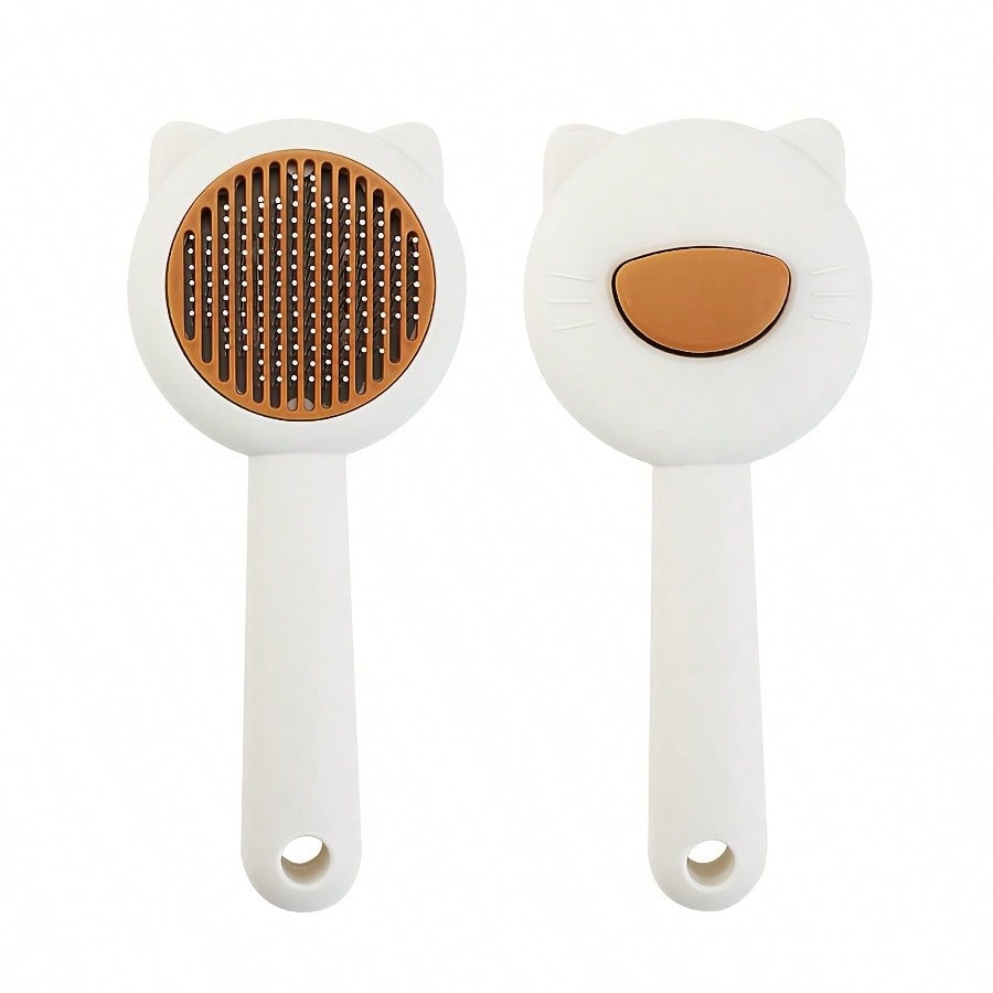 New Pet Cat Bathing Massage Floating Hair Brush, Dog Grooming Deshedding Brush, Universal Pet Grooming Supplies SP260311194581290594438