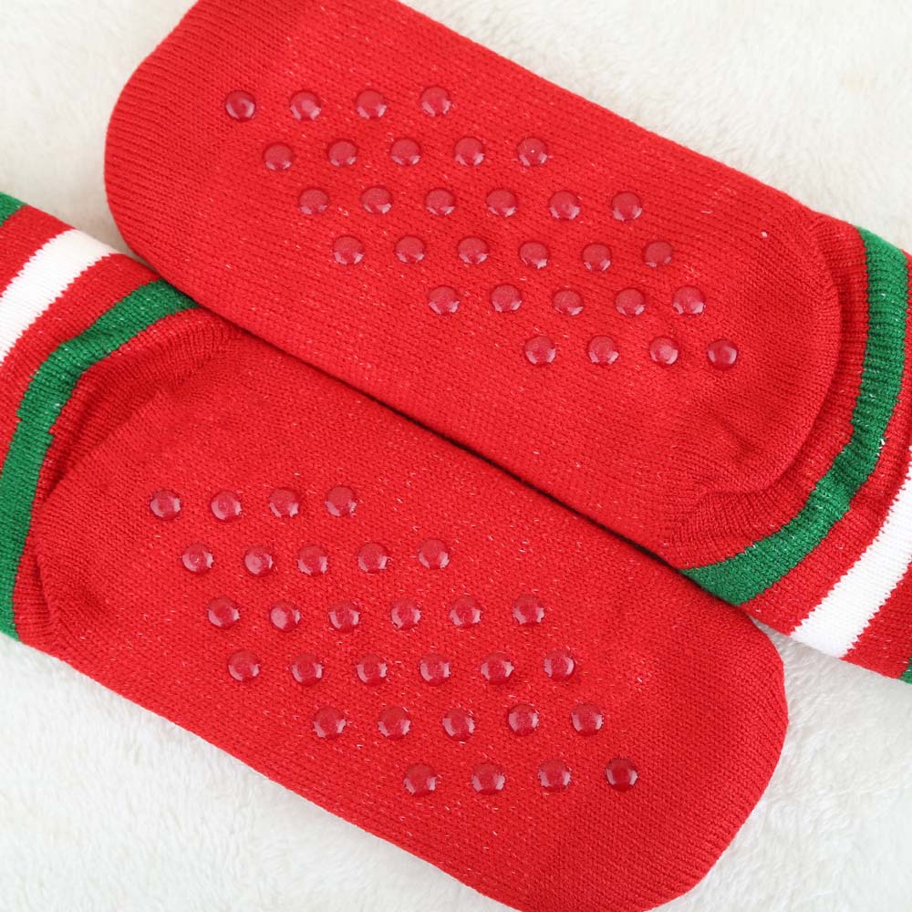 Christmas Thermal Slipper Socks Thick Warm Anti Slip Winter Cosy Bed Floor Socks