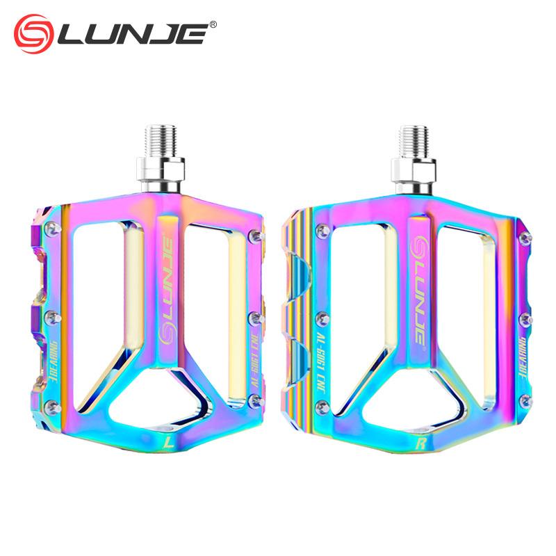 3 Peilin Bearings Pedal Road Bike Mountain Pedal Aluminum Alloy Anti slip Cycling