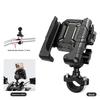 Muti-Usage Phone Holder Adjustable Anti Vibration Motorcycle Phone Holder Shock Absorb Anti Shake Handlebar Mount