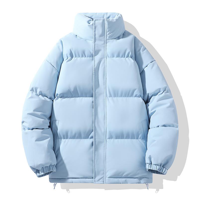 Хлопковое пальто Мужское Новое Зимнее Многоцветное Парное Одинакового Стиля Утепленное Теплое Повседневное и Модное Универсальная Куртка-пуховик Хлопковая куртка