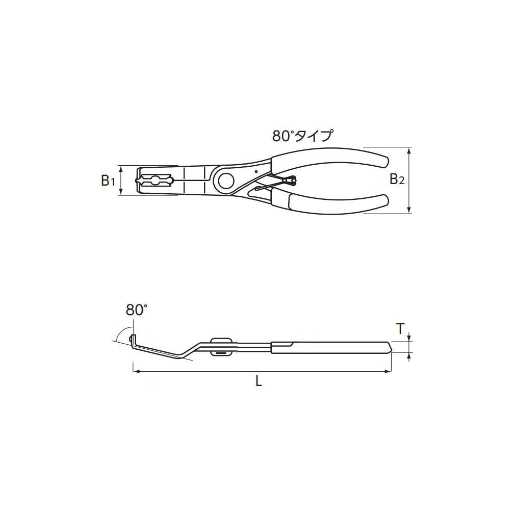 Струбцины-зажимы для станков Kyoto Pliers AP202B (КТК)
