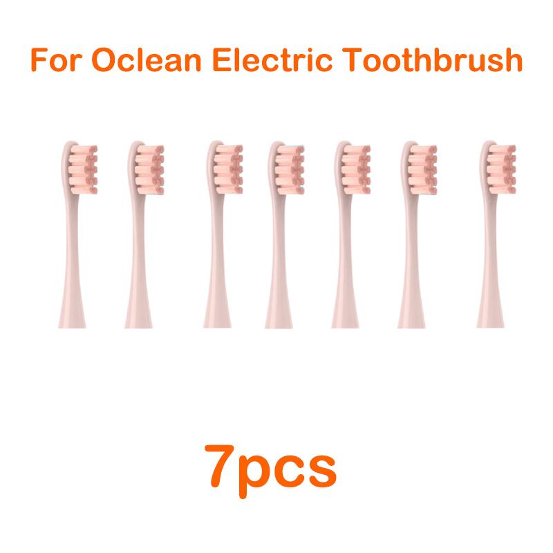 XiaomiFor Oclean Flow/X/ X PRO/ Z1/ F1/ One/ Air 2 /SE Brush Heads Soft DuPont Sonic Toothbrush Vacuum Bristle 7pcs Replacement Heads