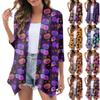 Women's Fashion Casual Cozy Halloween Cardigan Jacket