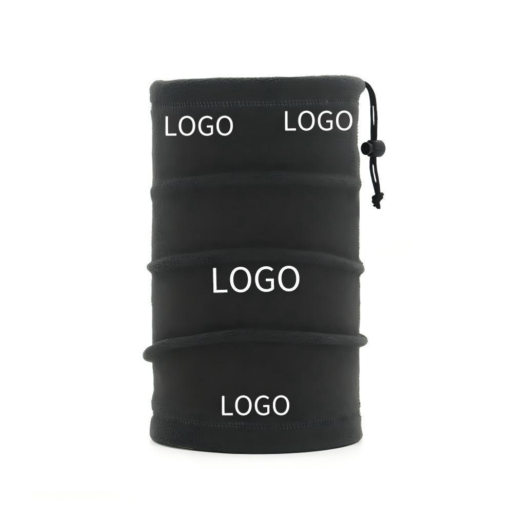 Индивидуальный ветрозащитный флисовый шарф-бафф: Многофункциональный зимний шарф для велоспорта и катания на лыжах