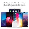TWS стерео беспроводные 5.0 Bluetooth наушники-вкладыши мини-наушники игровая спортивная гарнитура с зарядным устройством микрофон для смартфонов IOS Android