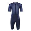 Джерси для велоспорта Morethan Комбинезон Хроносьют Цельный (L/Темно-синий/Короткий рукав/Лето) (Легкий/УФ