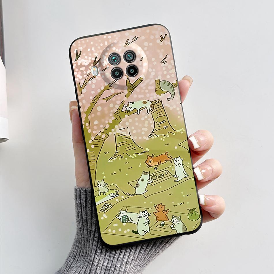 For Xiaomi Mi 10T Lite Case Cute Cat Cartoon Bear Frog Soft Silicone Back Cover For Xiaomi Mi10T 10 T Lite 5G Bumper Phone Case