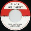 7-дюймовая пластинка CAPTAIN SINBAD - Long Live The King BSI45080 Black Solidarit 1985 UK Регги, Ска и Даб