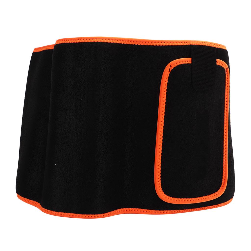 Пояс для коррекции талии с регулируемой поддержкой поясницы и поясничного отдела позвоночника, пояс для похудения с карманом для телефона для фитнеса и тренажерного зала. Размер L.