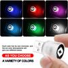 1Pcs USB Car LED Light Auto Interior Atmosphere Light Car Emblem Styling For Dacia Megane 2 3 Duster Koleos Logan Clio Laguna Sandero
