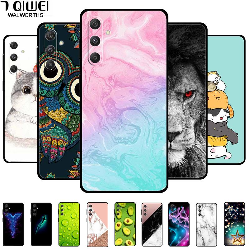Для Samsung Galaxy S25 Plus Ultra Чехлы Черный Силикон Мягкий Мрамор Для Galaxy S25 Защитный Животное Роскошный Для S 25 Plus Чехлы