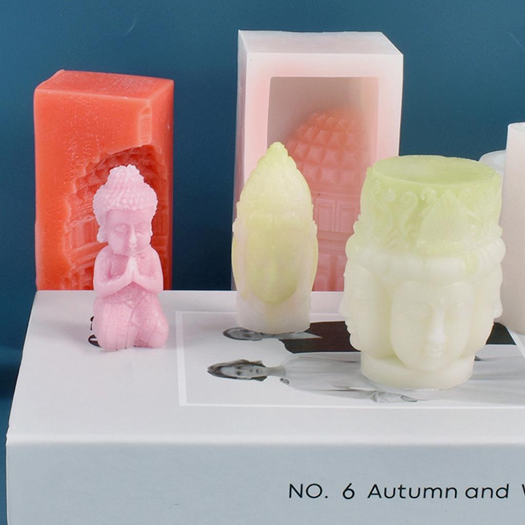 Цилиндрические формы для изготовления свечей Силиконовые DIY 3D Ароматерапевтические свечи Ручная работа Подарок Мыло Глина Поделки Украшения Форма