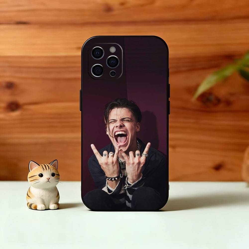 Чехол для телефона S-Singer Y-Yungblud Силиконовый Мягкий Для IPhone 17 16 15 14 13 12 11 X XR Plus Pro Max Plus