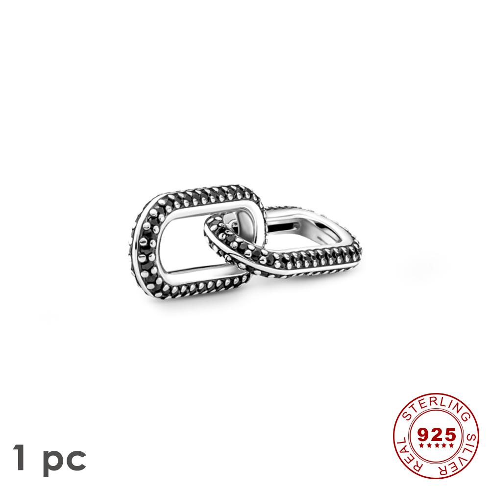 Новый настоящий S925 стерлингового серебра Me Шарм Единорог звезда обруч из бисера подходит оригинальные браслеты Me женские украшения в форме сердца для подарка