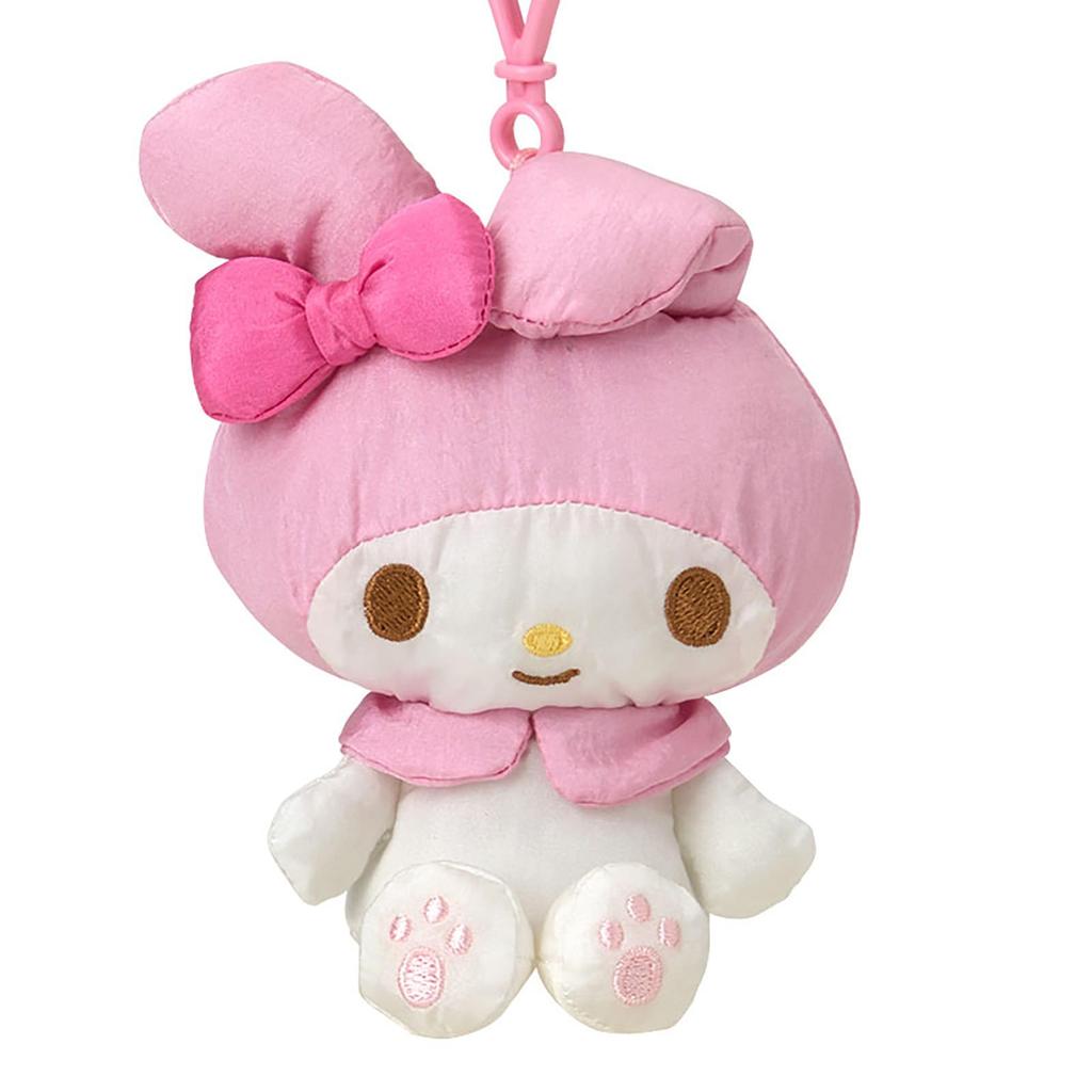 Sanrio Mascot Holder My Melody and ABS Ages 6 and 320455 (Fuwashika Kids) Nylon, Polyester, Resin, Up, Strap,