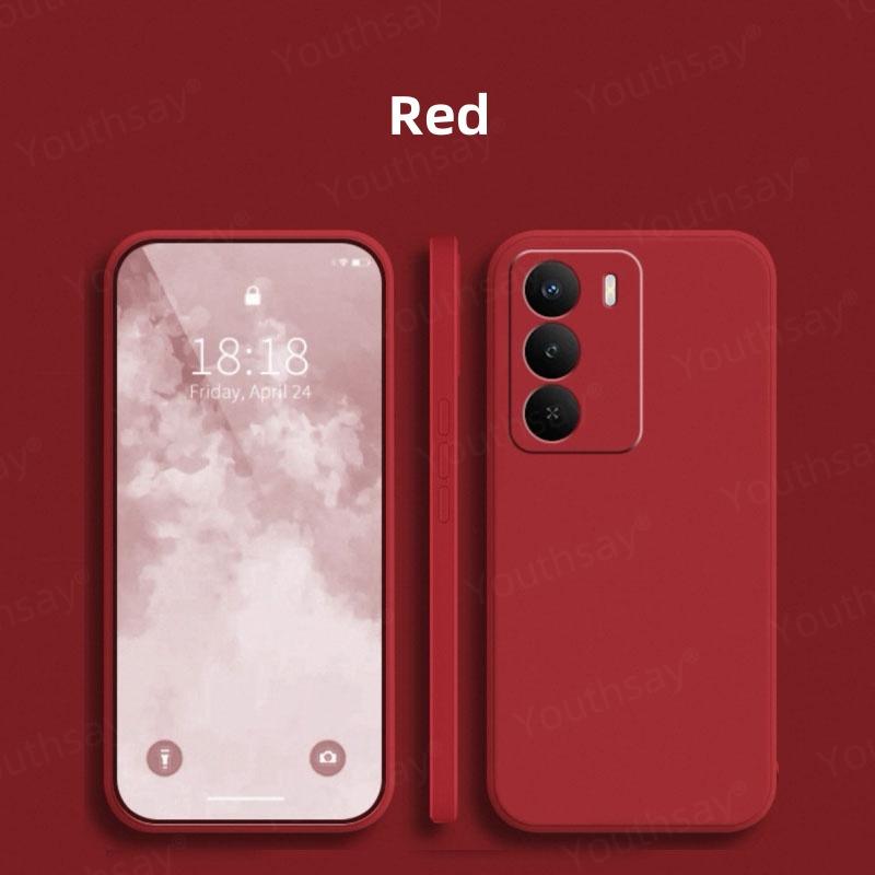 Чехол-бампер для Realme C71, оригинальный, из жидкого силикона и мягкого ТПУ