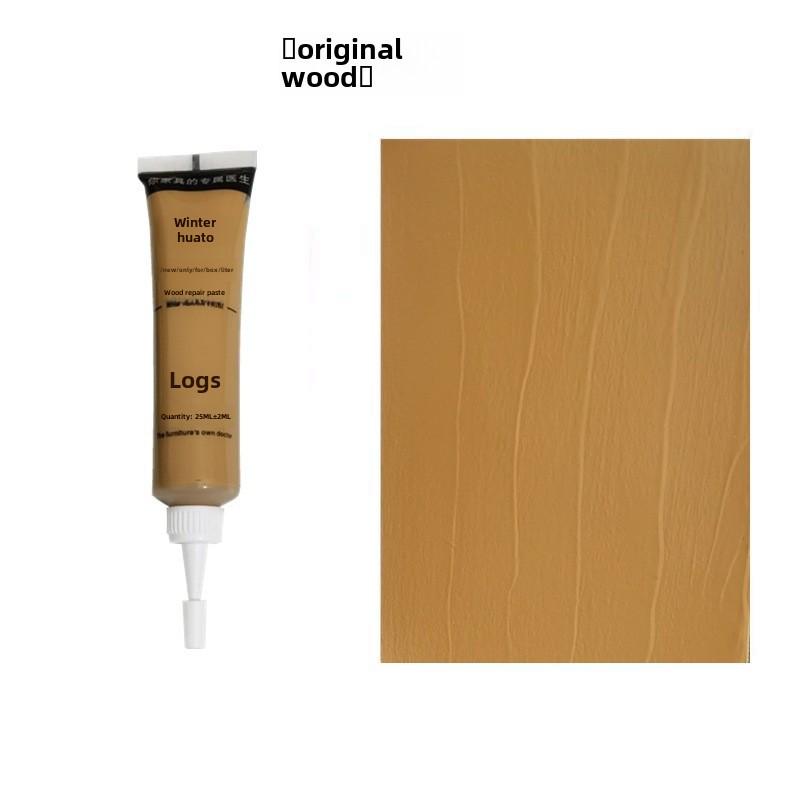 Wood Scratch Repair Paste and Pen for Floors, Doors, and Furniture.