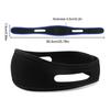 Anti Snore Chin Strap Nylon Elastic Breathable Anti Snoring Chin Belt Mouth Band
