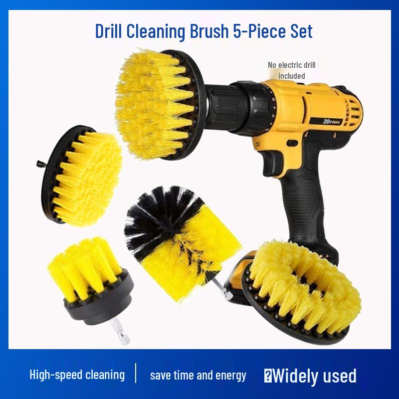 All-Purpose Electric Cleaning Brush Set for Household & Car