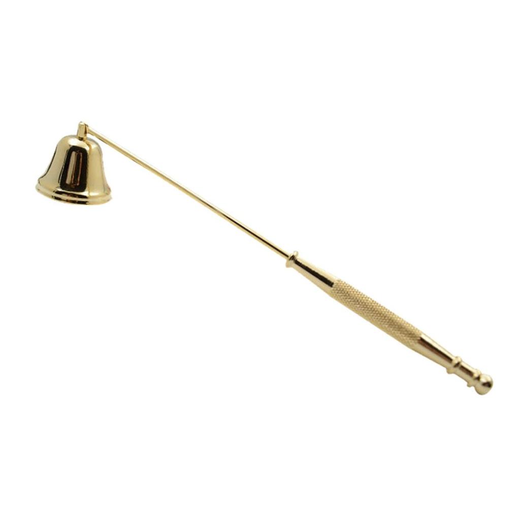 Bell Shaped Candle Holders Long Handle Home Candle Wicks Trimmer Cutter Candle Snuffer Extinguisher