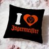 Бренд Jägermeister Наволочка Премиум Комфорт Двусторонняя Наволочка - Дизайн Два в Одном для Любой Комнаты и Салона Автомобиля