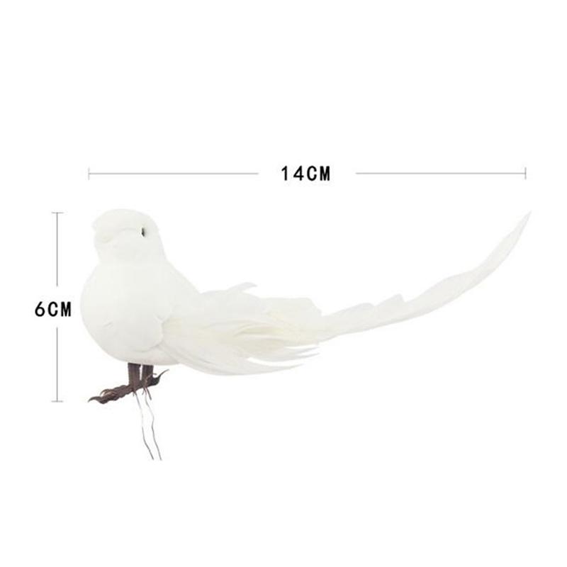 1 шт. Мини-декоративные игрушки из искусственной пены перо мини-птицы Craft Birds Pro