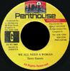 7inch Record TERRY GANZIE - We All Need A Woman NONE Penthouse Recor 1993 Jamaica Reggae, Ska & Dub Used
