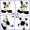 7.87In Cuddly Cow Plush Toy Soft Snuggly Stuffed Animal For Children Cute Silly Cow Doll Kawaii Cattle Plush Kids Birthday Gifts