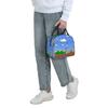 Custom M-Marioed Insulated Lunch Bag for Camping Travel Cartoon Resuable Thermal Cooler Bento Box Unisex