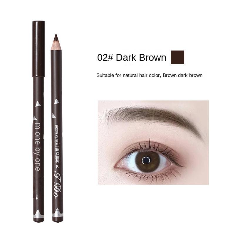 Очень тонкий карандаш для бровейЛегко наносится, держится долго, естественная трехмерная форма бровейВодонепроницаемый, не оставляет пятенЦена макияжа