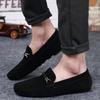 Fashion Flats Suede Loafers Leather Men's Shoes New Driving Flat Casual Style Men's Shoes Trendy Fashion Outdoor Lazy Loafers Men's Shoe