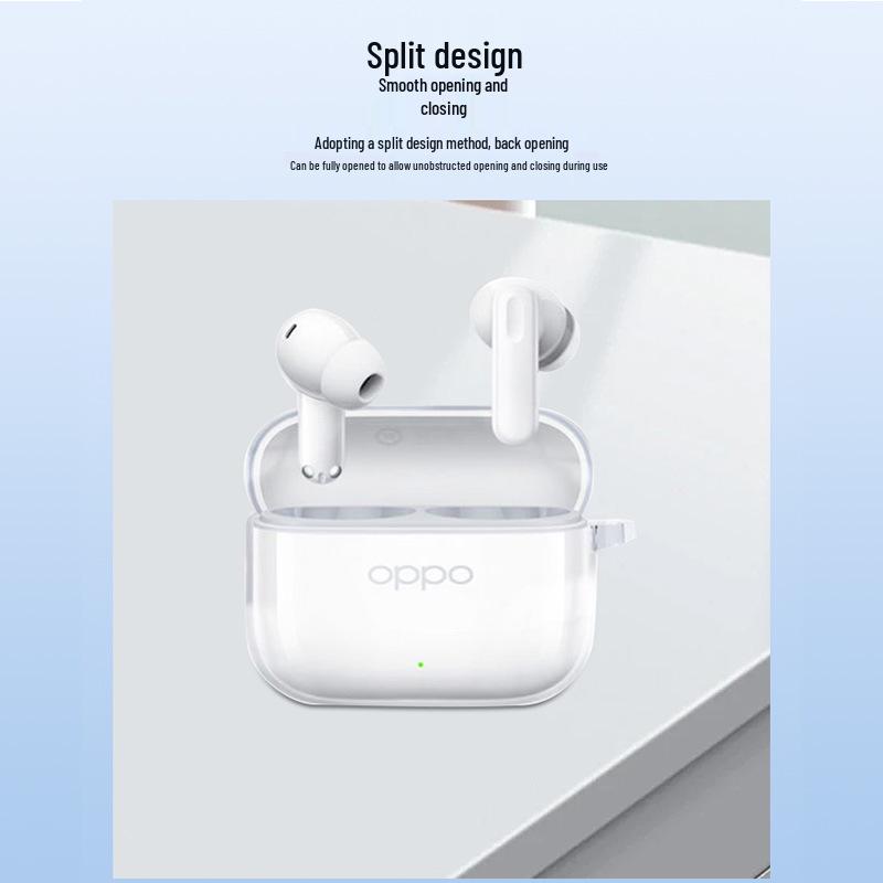 OPPO Enco Air4i Transparent Soft Protective Earphone Case