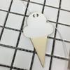 10Pcs Sweet Ice Cream Shape Wooden Hangings Nursery Home Kids Bedroom Wall Decor