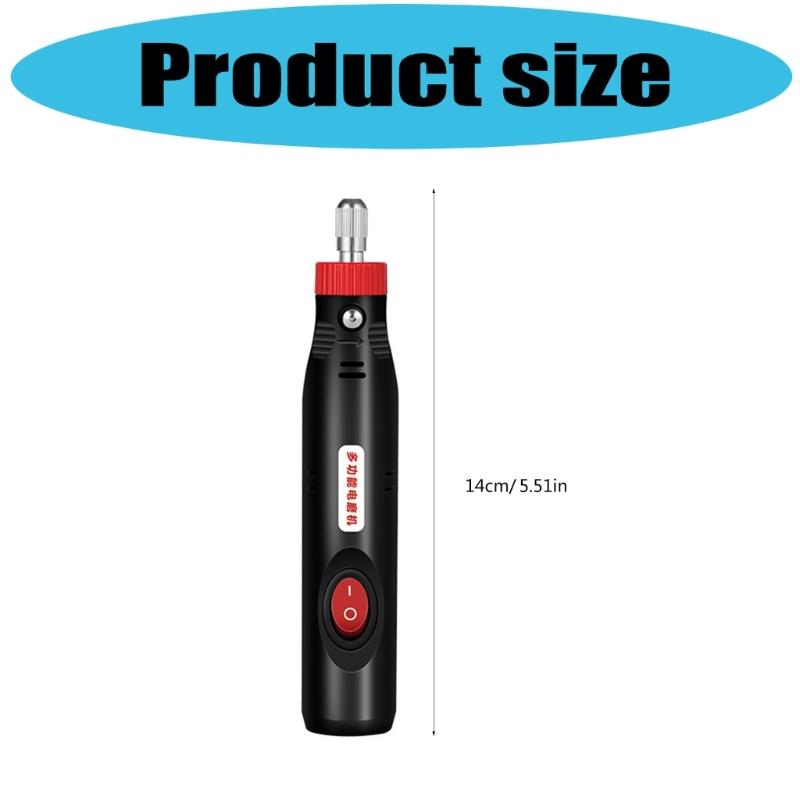 Мини-электродрель с USB-зарядкой, мощный мотор, инструмент для пробивки отверстий для DIY, рукоделия, изготовления ювелирных изделий