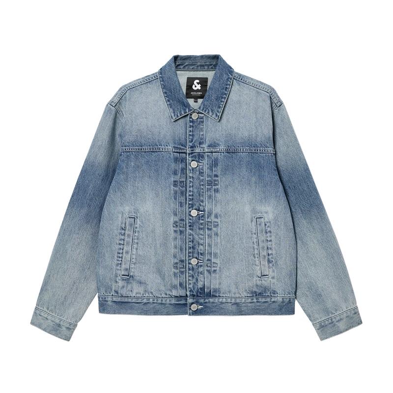 JACK&JONES Men's Vintage Washed Denim Jacket
