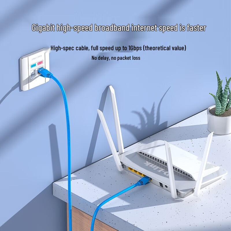 Shenwei LC-6020C Cat6 Gigabit Ethernet Patch Cable