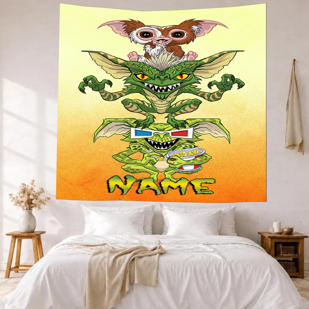 Warner Custom Your Name Wall Decor Tapestry Art For Pet Memorial Birthdaywedding Party Backdrop Family Gift