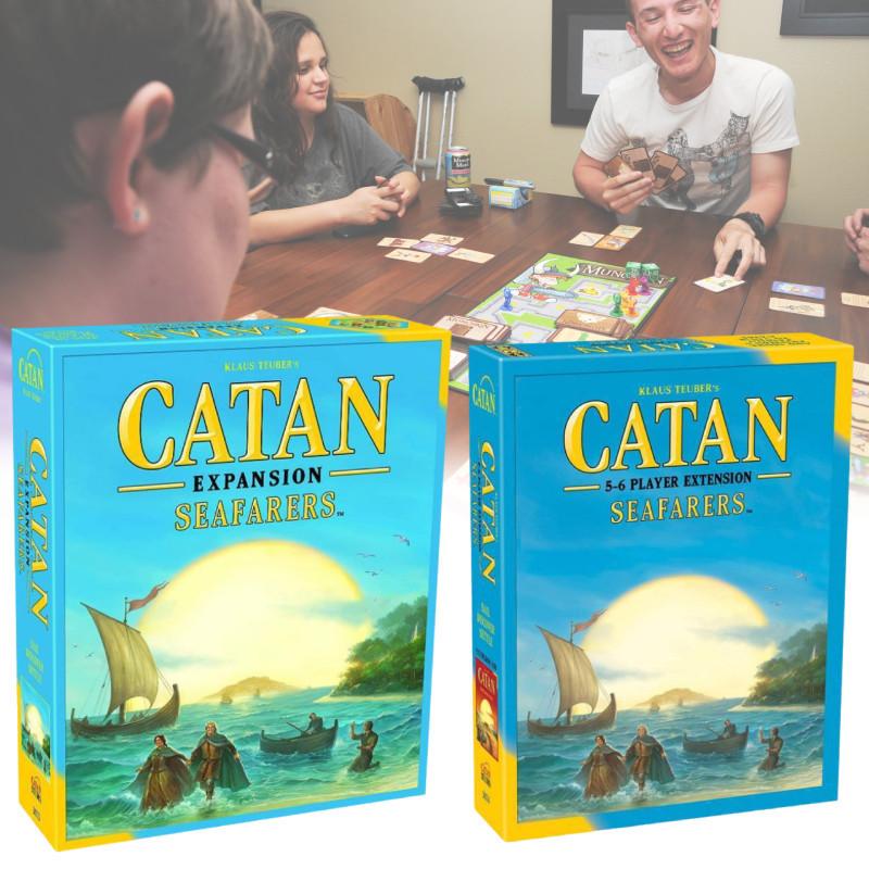 Захватывающее английское издание настольной игры Catan Island 5-е издание дополнение для 5-6 игроков карточки для вечеринок