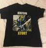 KMFDM Band Large 1996 Extort Gift For Fans Cotton Black All Size Shirt