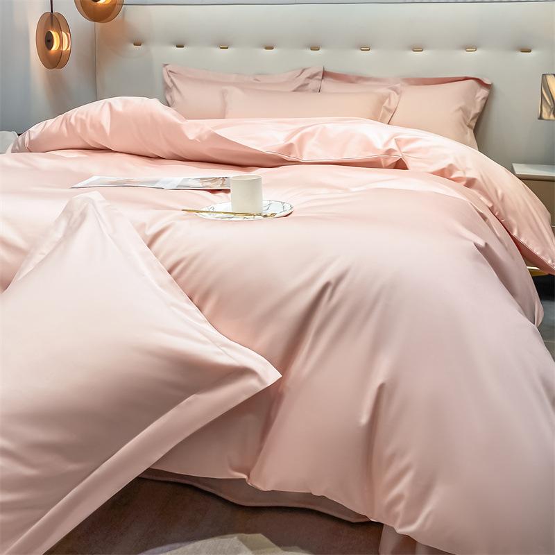 High-end Class A Maternal and Infant Grade Xinjiang Long-staple Cotton 4pcs Set, Pure Cotton Bed Sheet, Cotton Quilt Cover, Bed Hat 3pcs Set