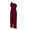 Off Shoulder Strap Jumpsuit Women's Spring Summer Temperament Commuting Solid Color Straight Pants